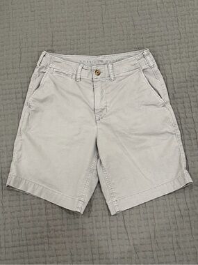 American Eagle Men’s Flex Lived-In Gray Chino Shorts